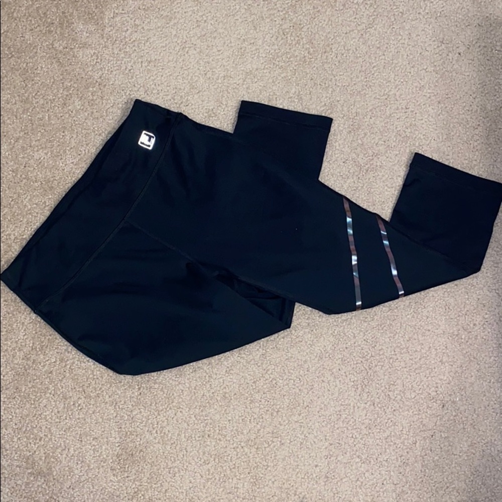 FILA EXERCISE LEGGINGS GENTLY WORN